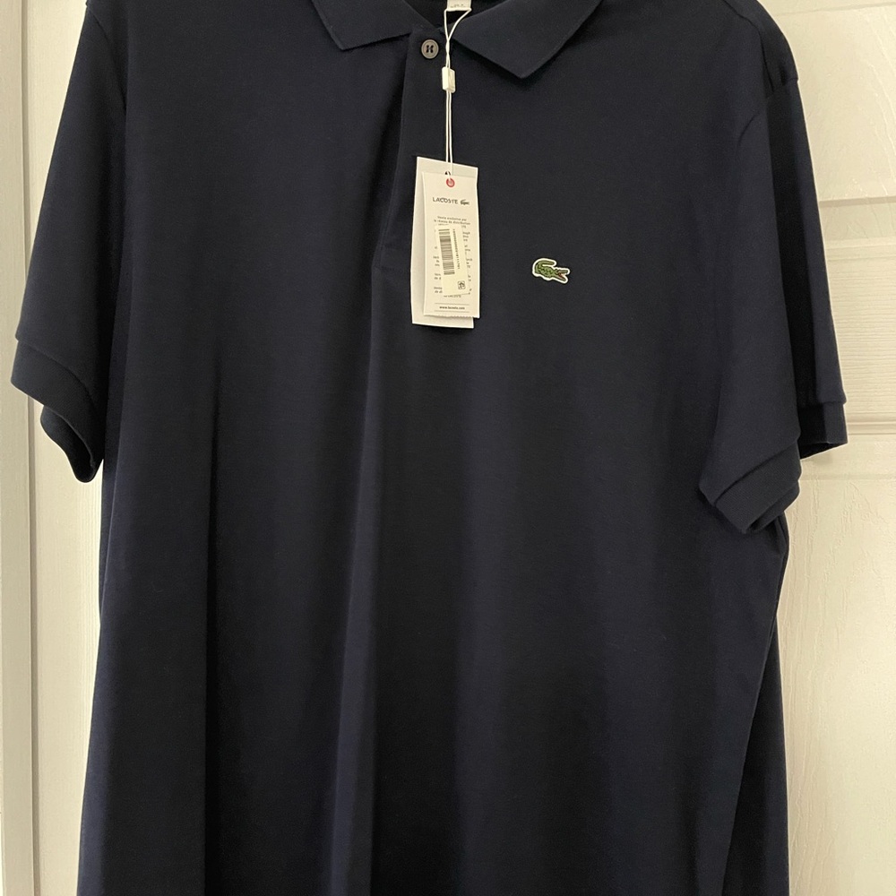 Lacoste Men's Navy Polo Shirt